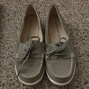 Croft & Barrow Grey Loafers